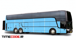 دانلود موکاپ اتوبوس مسافربری Travel Bus Mockup