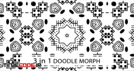 دانلود بک گراند متحرک 3 In 1 Doodle Morph
