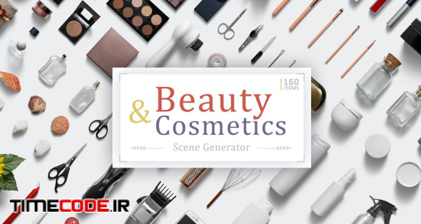 دانلود موکاپ و جعبه ابزار ساخت تصاویر گرافیکی آرایشی و بهداشتی