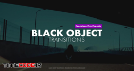 دانلود پریست پریمیر : ترنزیشن Black Object Transitions