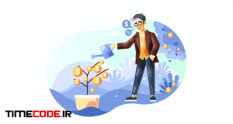 businessman watering a money tree 32814 54 18 167