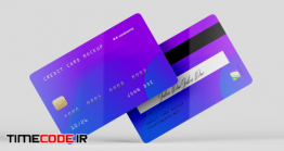 دانلود موکاپ کارت اعتباری