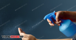 دانلود عکس ضد عفونی کردن دست Hand Sanitizer Spry