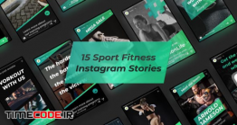 دانلود پروژه آماده افترافکت : استوری اینستاگرام ورزشی Sport Fitness Instagram Stories