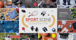 دانلود جعبه ابزار ساخت تصاویر گرافیکی Sport Scene Generator