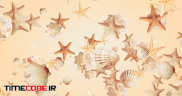 دانلود بک گراند متحرک ستاره دریایی Starfish Background