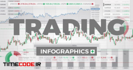 دانلود پروژه آماده افتر افکت : نمودار و چارت اینفوگرافی Trading Infographics