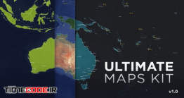 دانلود پروژه آماده افترافکت : بسته نقشه Ultimate Maps Kit