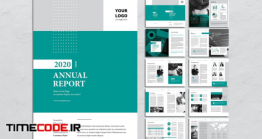 دانلود قالب لایه باز ایندیزاین : گزارش سالانه Annual Report