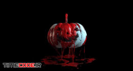 دانلود پروژه آماده افترافکت : لوگو موشن ترسناک Horror Pumpkin Logo Reveal