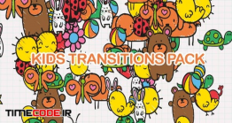 دانلود ترنزیشن کارتونی با تم کودکانه Kids Transition Pack V2
