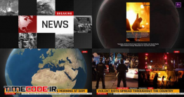 دانلود پروژه آماده پریمیر : خبر Multi-Platform NEWS Graphics ToolKit For Premiere Pro