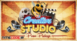 پروژه افترافکت : وله و زیرنویس سینمایی Creative Studio Promo Package