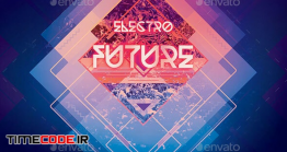 دانلود تراکت لایه باز  Electro Future Flyer