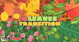 دانلود ترنزیشن برگ های پائیزی Leaves Transitions 4 Pack 4K