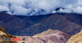 دانلود عکس جاده کوهستانی  Srinagar Leh National Highway In Himalayas