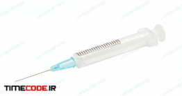 دانلود عکس آمپول  Syringe Isolated On White