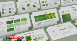 دانلود قالب پاورپوینت طبیعت Agarea – Nature BrandBook Powerpoint Template