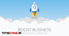 دانلود قالب پاورپوینت حرفه ای اینفوگرافی Boost Business PowerPoint Template
