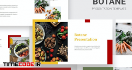 دانلود قالب پاورپوینت میوه های ارگانیک Botane – Organic Foods Powerpoint