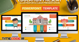 دانلود قالب پاورپوینت آموزش و تحصیل کودکان Education Powerpoint Slides Template