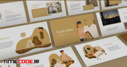 دانلود قالب پاورپوینت مذهبی عید قربان Eid Al Adha – Education Presentation Template