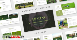 دانلود قالب پاورپوینت کشاورزی Farming – Powerpoint Template