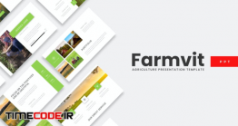 دانلود تم پاورپوینت کشاورزی Farmvit – Agriculture Powerpoint Template