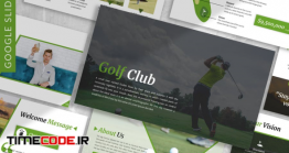 دانلود قالب پاورپوینت ورزشی : گلف + گوگل اسلاید Golf – Sport Business Google Slides Template