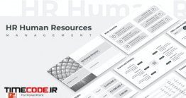 دانلود قالب پاورپوینت مدیریت منابع انسانی HR Human Resources PowerPoint Template
