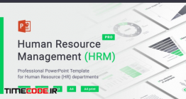 دانلود قالب پاورپوینت مدیریت منابع انسانی Human Resource HRM PowerPoint Template