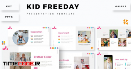 دانلود قالب پاورپوینت دانش آموزی Kid Freeday – Presentation Template
