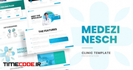 دانلود تم پاورپوینت پزشکی Medezinesch – Medical PowerPoint Template
