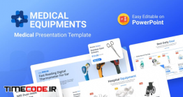 دانلود قالب پاورپوینت پزشکی Medical Equipment Presentation