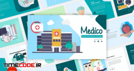دانلود تم پاورپوینت پزشکی فانتزی Medico – Medical PowerPoint Template