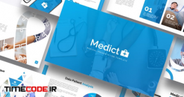 دانلود قالب پاورپوینت پزشکی Medict+ Medical Powerpoint Template