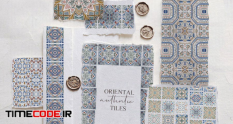 oriental authentic tiles watercolor set 25066 53 30 641