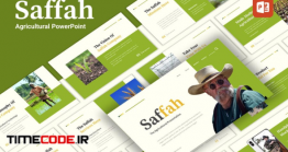 دانلود تم پاورپوینت کشاورزی Saffah – Agricultural PowerPoint Template