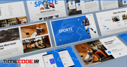 دانلود قالب پاورپوینت ورزشی Sporte – Sport Powerpoint Template