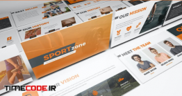 دانلود قالب پاورپونت حرفه ای  Sportzone – Modern Powerpoint Template