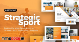 دانلود قالب پاورپوینت ورزشی Strategic Sport Presentation Template