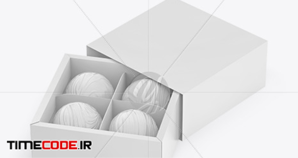 دانلود موکاپ جعبه شکلات