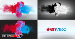 دانلود پروژه آماده افتر افکت : لوگو پارتیکل دود رنگی Colorful Particles Mixing Logo