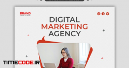 دانلود قالب پست اینستاگرام : تبلیغ آژانس دیجیتال مارکتینگ Digital Marketing Agency Instagram
