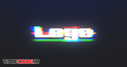 دانلود پروژه آماده افتر افکت : لوگو پارازیت Fast Glitch RGB Logo Reveal