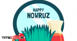 دانلود رایگان وکتور نوروز مبارک Flat Design Happy Nowruz Illustrations Free Vector