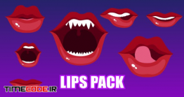 دانلود پروژه آماده افتر افکت : انیمیشن لب Lips Animation