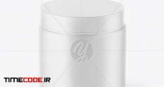 matte plastic jar mockup 46255 44 05 569