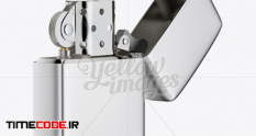 opened metallic lighter mockup halfside view high 14823 41 52 330