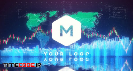 دانلود پروژه آماده افتر افکت : لوگو موشن بورس Stock Market Logo